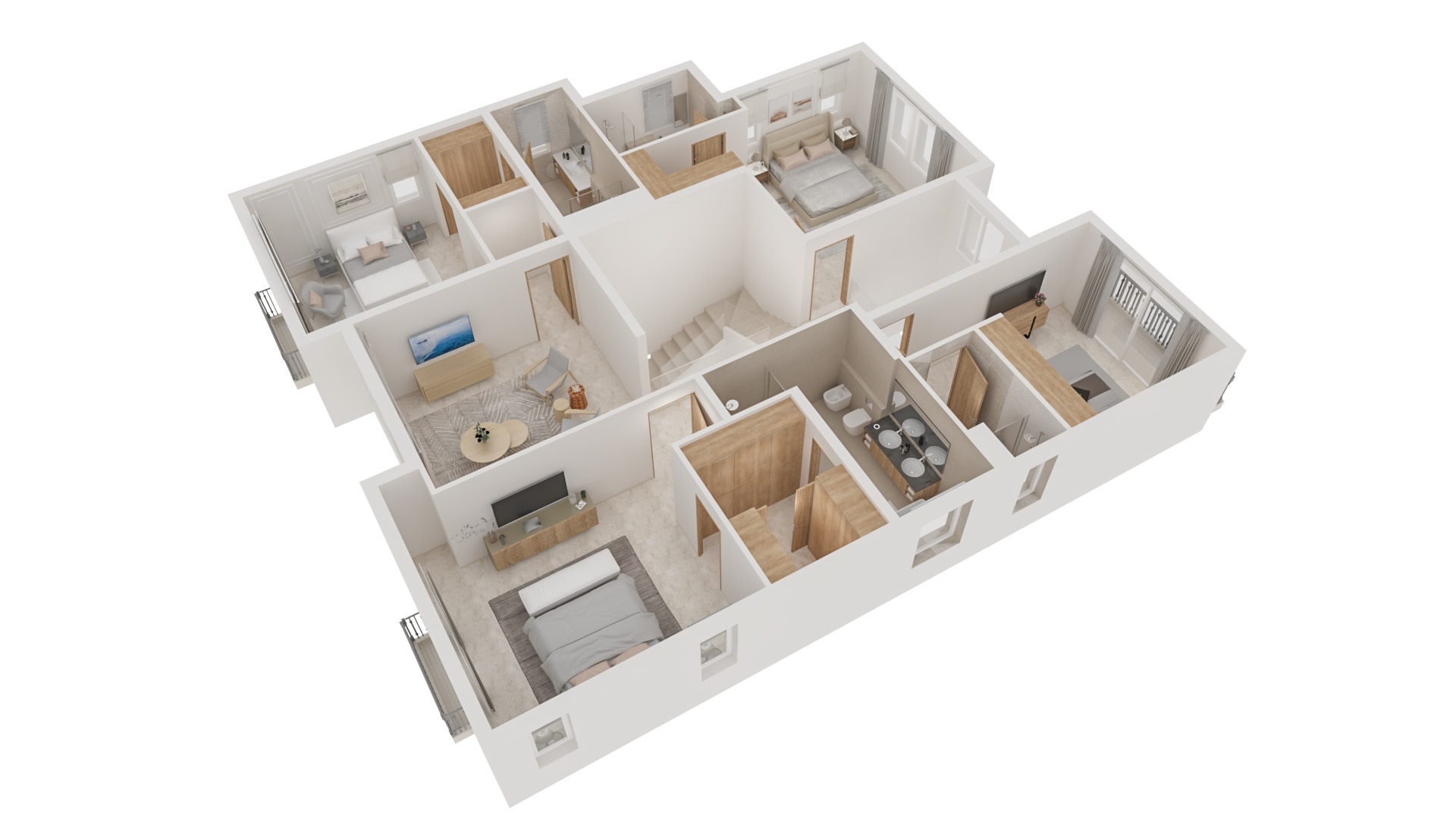 Floor PLan FF 5 Bedrooms